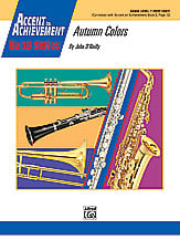 Autumn Colors Concert Band sheet music cover Thumbnail